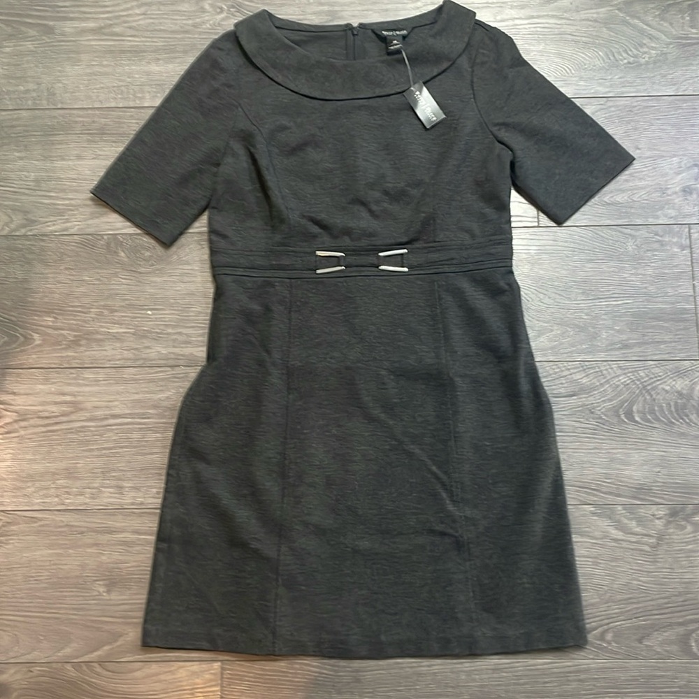 White House Black Market  gray size 10 dress